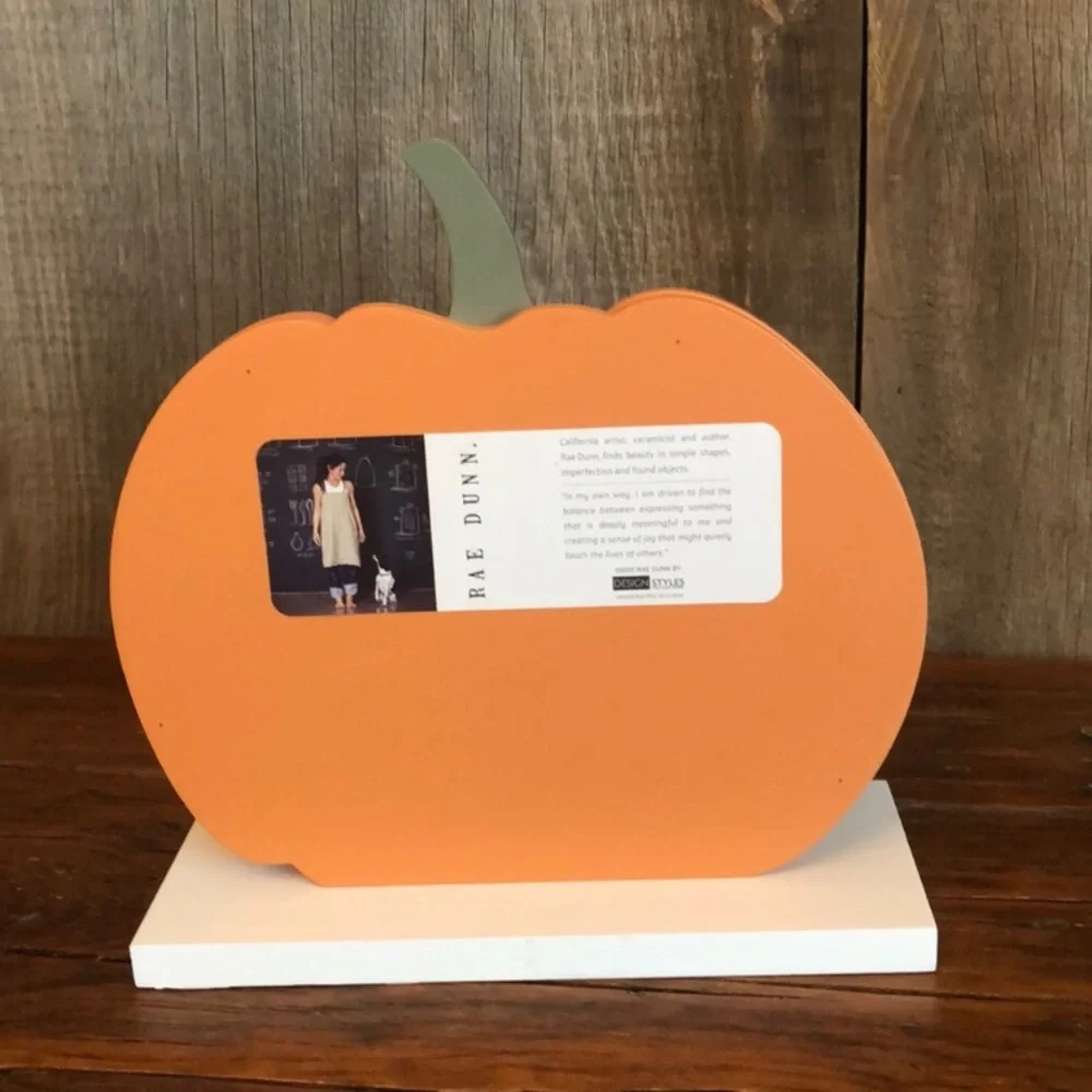 Rae Dunn Wood Sign Pumpkin Happy Fall Y’All